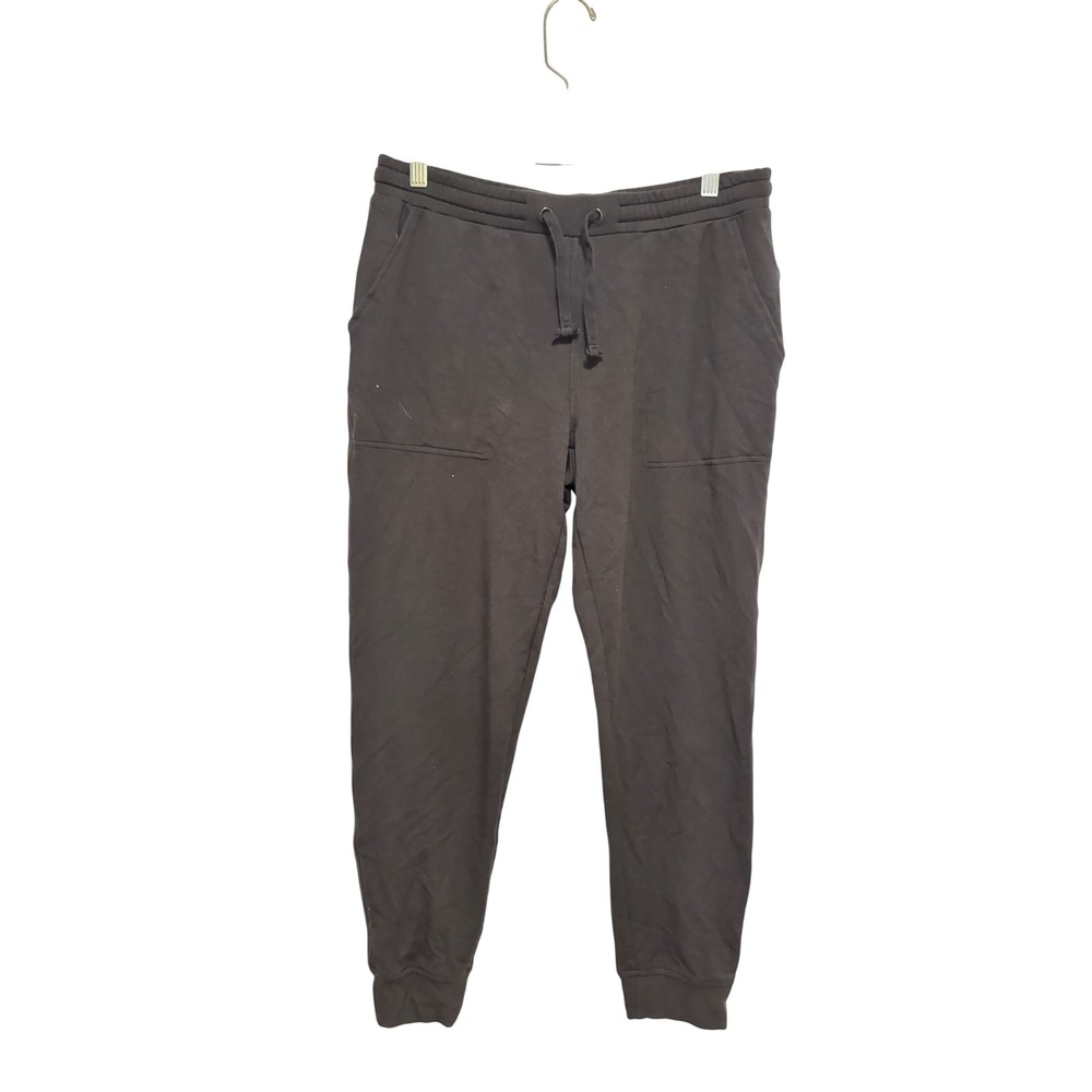 Quince SuperSoft Fleece Joggers Black Medium